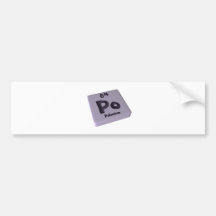 PO-Polonium Autosticker