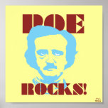 Poe-Felsen! Plakat