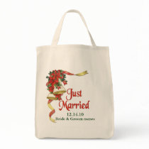 Poinsettia Bell, die Tasche Wedding sind