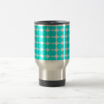 Pois cyan Girly chic élégant pour elle Mugs