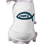 Poissons de Jésus T-shirts Pour Chien