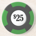 Poker-Chip-Untersetzer bierdeckel