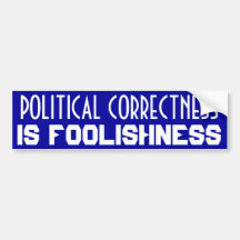Politische Korrektheit Auto Sticker
