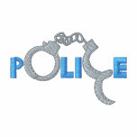 Polizei-Logo Besticktes Shirt