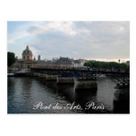 Pont des Arts, Paris Cartes Postales