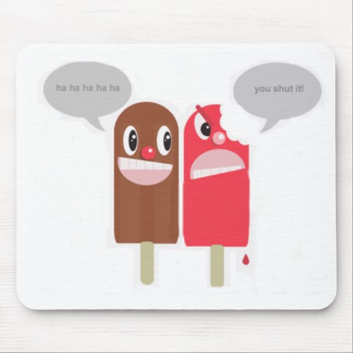 popsicle drôle tapis de souris