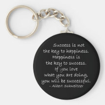 Porte - clé de citation de succès porte-clef