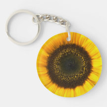 Porte - clé de tournesol porte-clefs