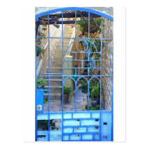Porte israélienne carte postale