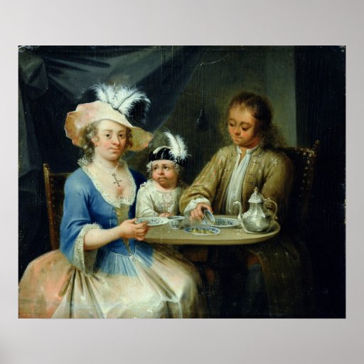 Portrait de famille, c.1760 posters