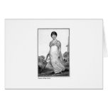 Portrait de Jane Austen 1906 Carte De Vœux