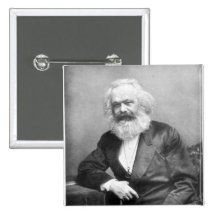Portrait de Karl Marx Badges