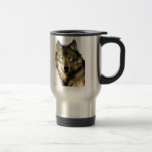 Portrait de loup mugs