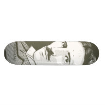 Portrait de Nikola Tesla Skateboards Personnalisables