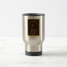 Portrait vintage indien indigène mug