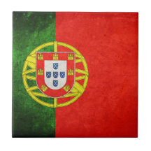 Portugal-Flagge; Keramikkacheln