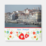 Portugal in den Fotos - Oporto durch den Fluss Magnete