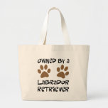 Possédé par labrador retriever sacs fourre-tout