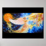 Poster Envolée flamboyante