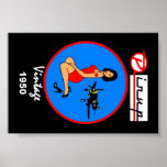 POSTERS PIN-UP vintage 1950