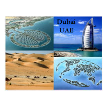 Postkarte Dubais UAE