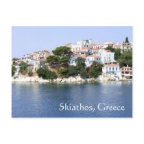 Postkarte Skiathos Insel-, Griechenland