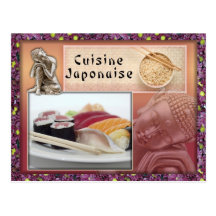 Postkarte Sushi