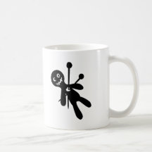 Poupée de vaudou tasse à café