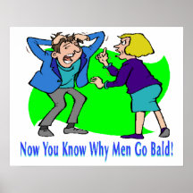 Pourquoi les hommes vont chauves posters