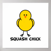 Poussin de courge posters