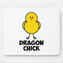 Poussin de dragon tapis de souris