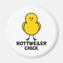 Poussin de rottweiler magnets pour réfrigérateur