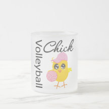 Poussin de volleyball tasse