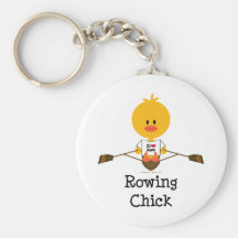 Poussin Keychain d'aviron Porte-clé