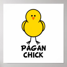 Poussin païen posters