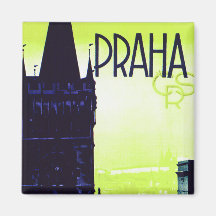 Prag Kühlschrankmagnet