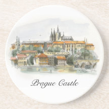 Prag-Schloss-Untersetzer