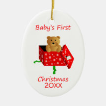 Premier Noël du bébé Ornements