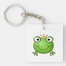Prince de grenouille. Grenouille heureuse