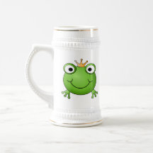 Prince de grenouille. Grenouille heureuse Tasse À Café