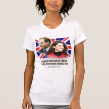 Prince William - chemise de mariage de Kate Middle T-shirt