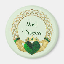 Princesse de Claddagh Aimant Pour Réfrigérateur
