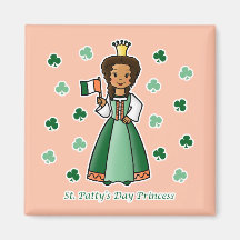 Princesse de jour de St Patty Aimant