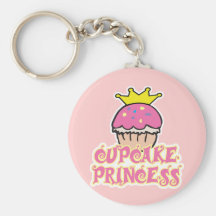 Princesse de petit gâteau porte-clefs