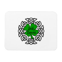 Princesse irlandaise celtique magnets rectangulaires