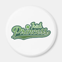 Princesse irlandaise magnets pour réfrigérateur