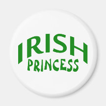 Princesse irlandaise magnets pour réfrigérateur