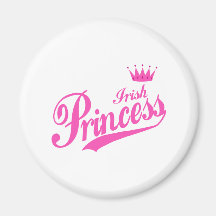 Princesse irlandaise magnets pour réfrigérateur