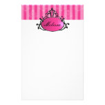 Prinzessin Name Filigree Individuelles Druckpapier