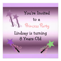 Prinzessin Party Einladung
